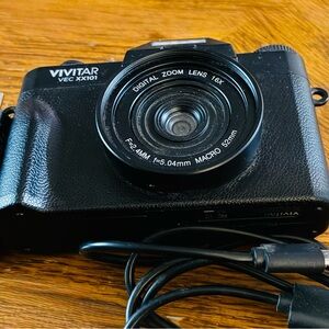 VEC XX101 Black Digital Camera with 16x Zoom